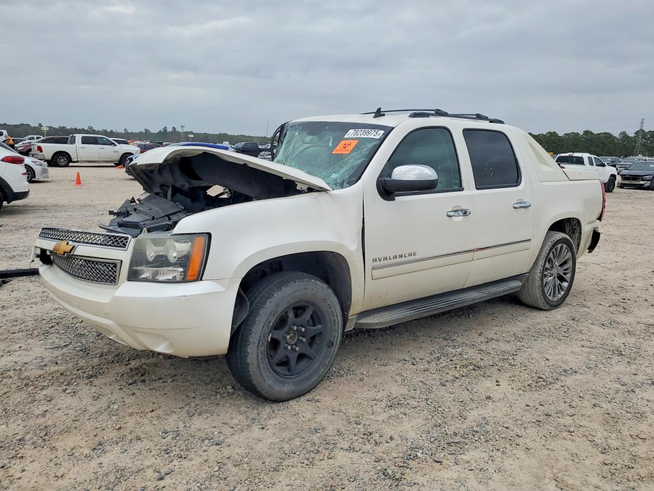 2012 Chevrolet Avalanche LTZ, VIN 3GNTKGE75CG271729 — Перед