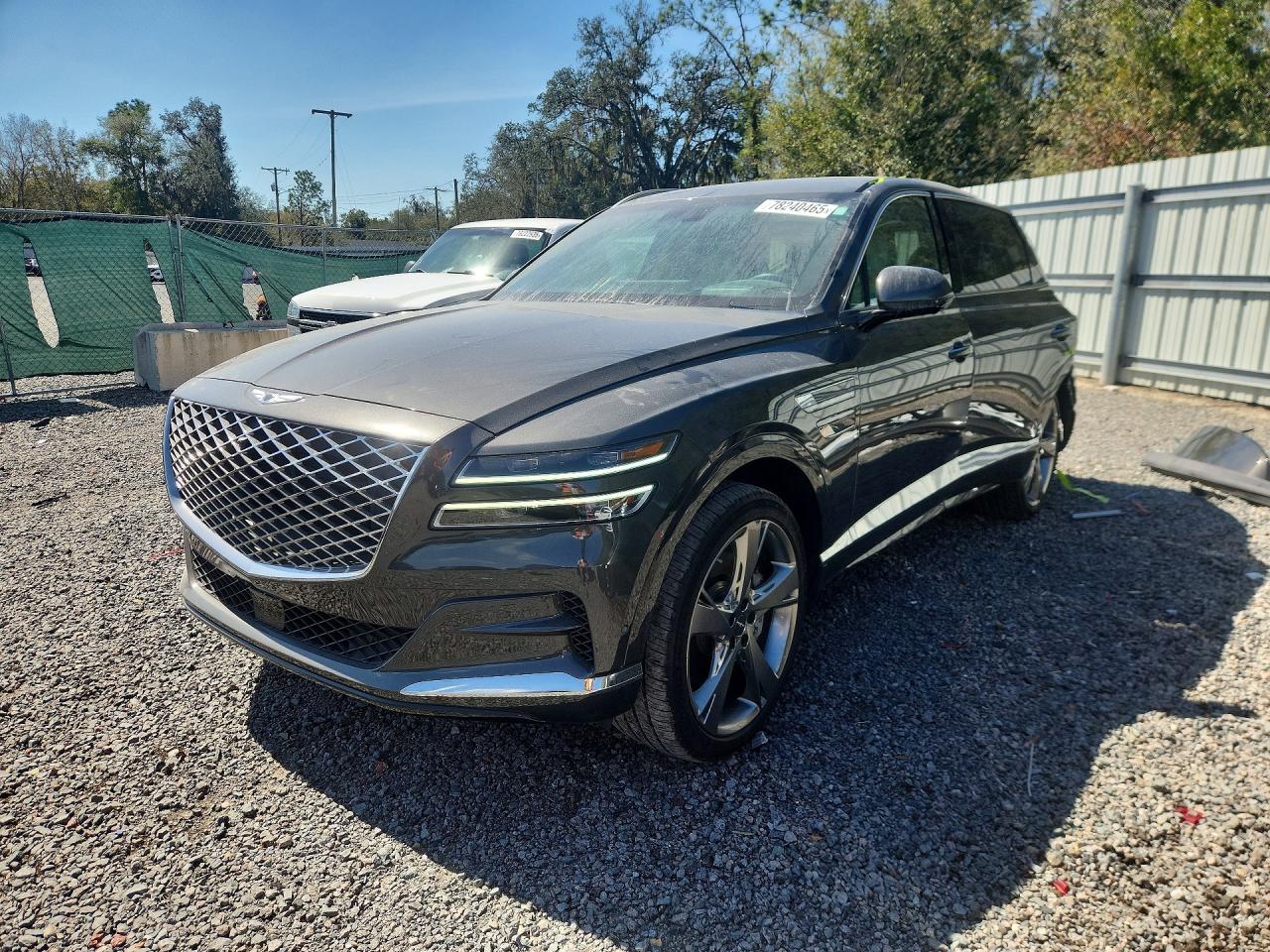 2024 Genesis GV80, VIN KMUHCESC3RU169818 — Rear end