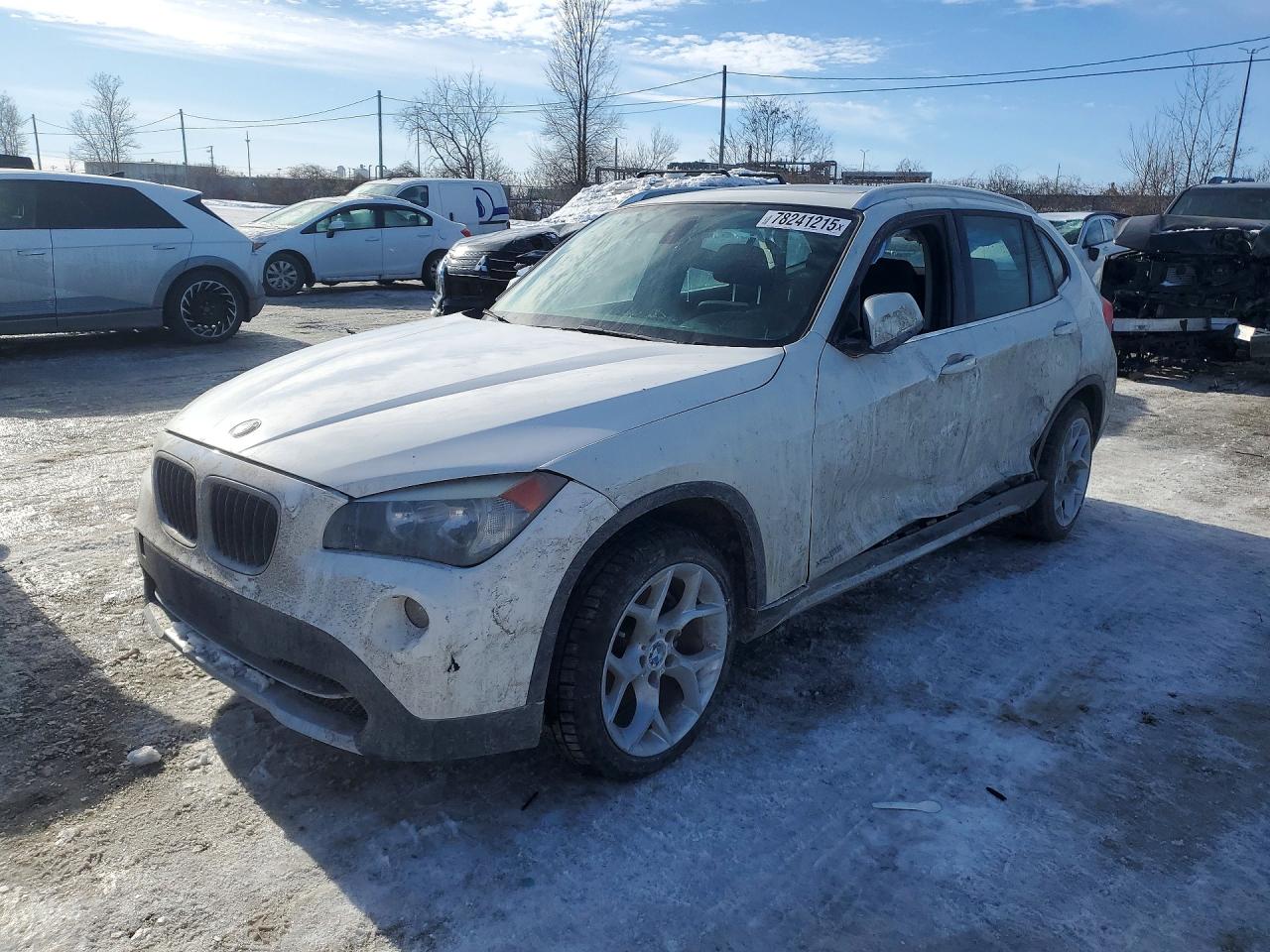 2013 BMW X1 xDrive28i, VIN WBAVL1C52DVR92111 — Rear end
