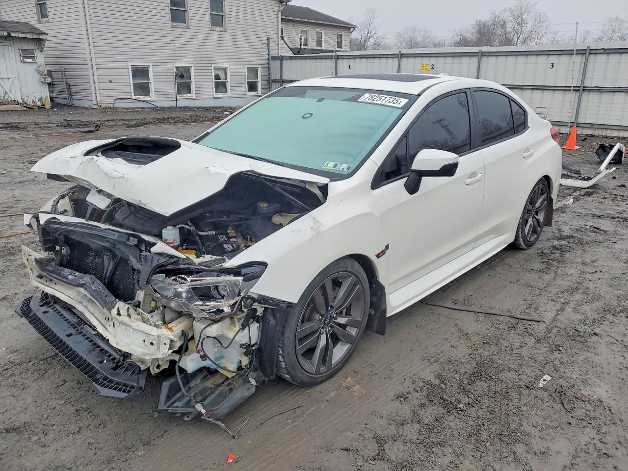 2016 Subaru WRX Limited, VIN JF1VA1L67G9826705 — Front end