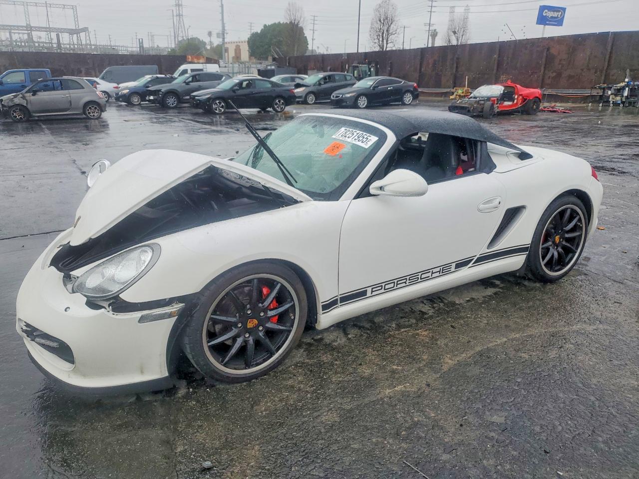 2011 Porsche Boxster S, VIN WP0CB2A8XBS745143 — Front end