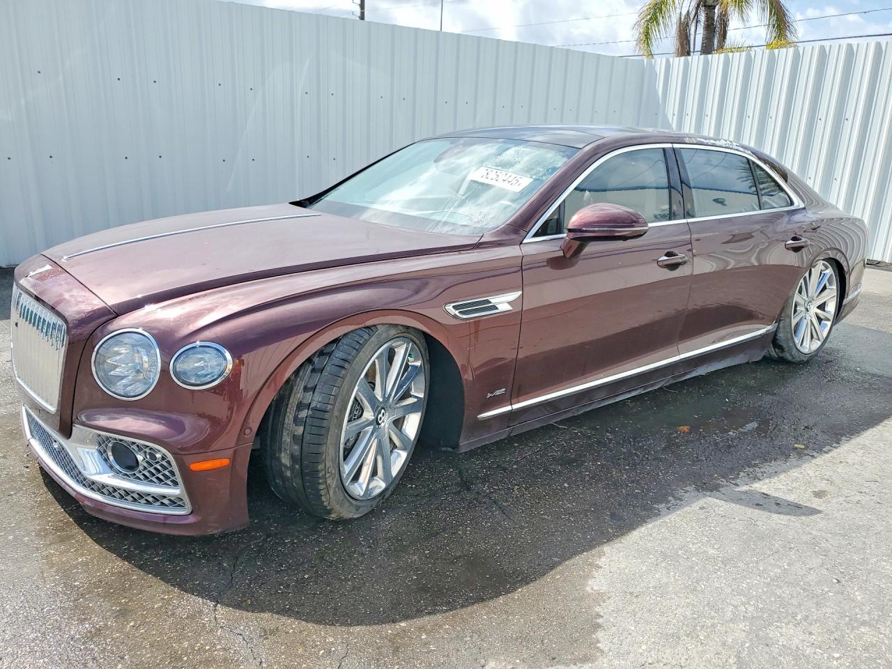 2021 Bentley Flying Spur W12, VIN SCBBB6ZG9MC084879 — Water / flood