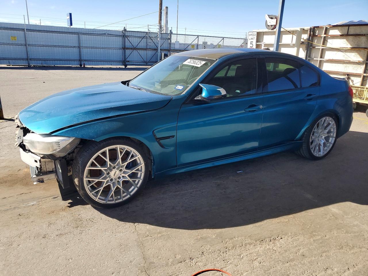 2017 BMW M3, VIN WBS8M9C5XH5G42092 — Перед