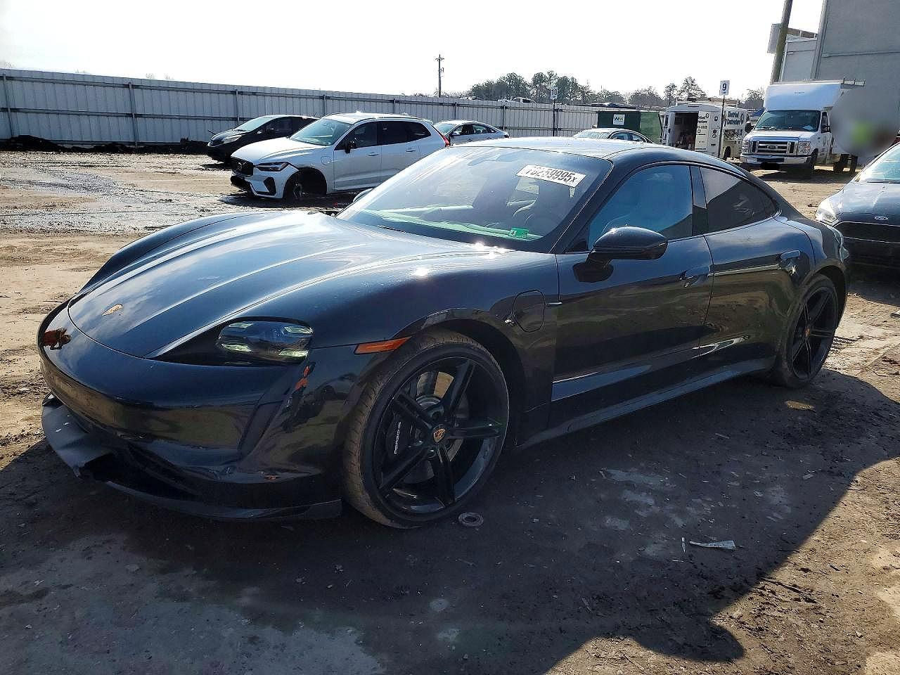 2020 Porsche Taycan Turbo, VIN WP0AC2Y1XLSA71822 — Side