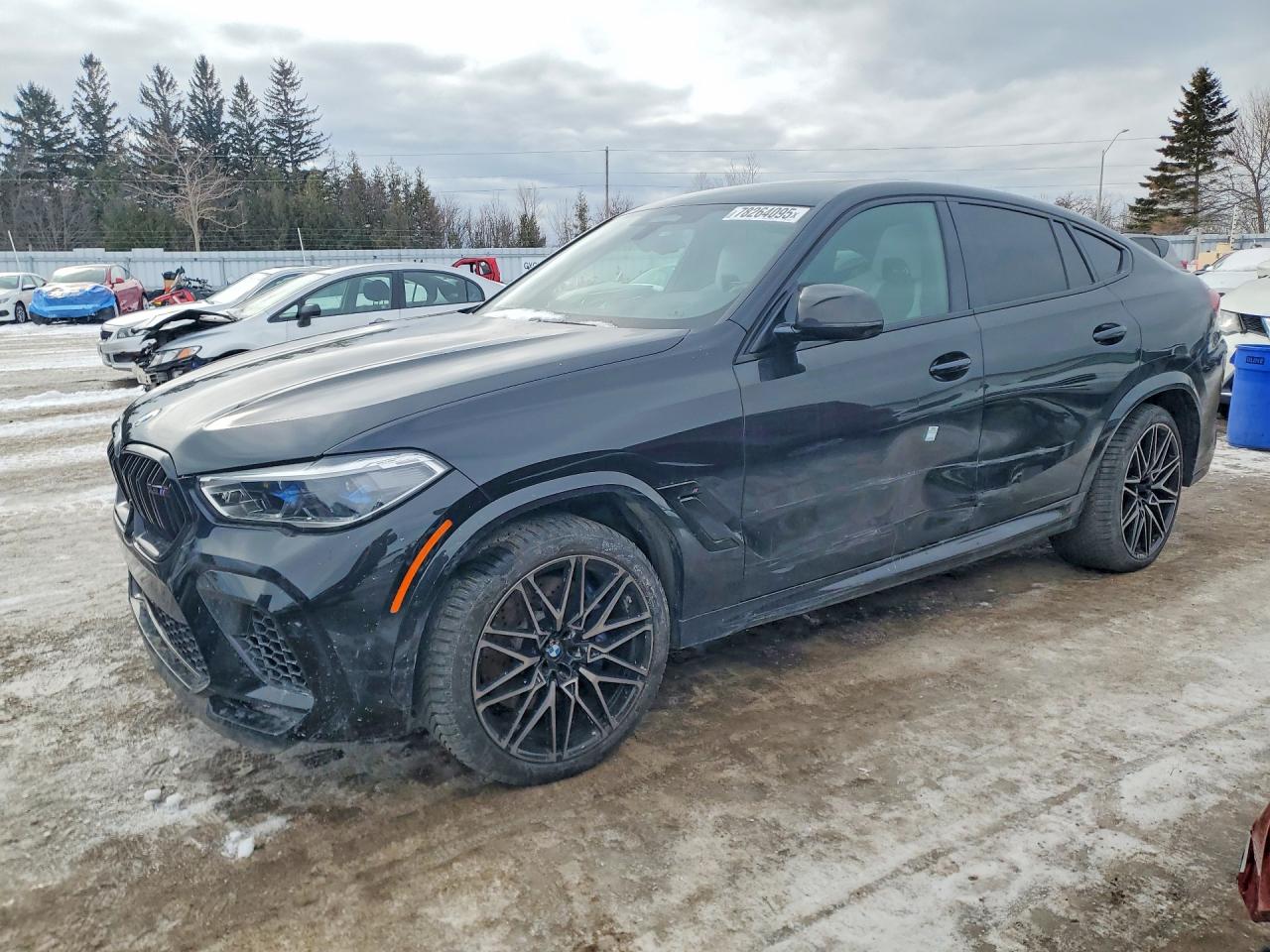 2020 BMW X6 M, VIN 5YMCY0C0XL9D21538 — Side