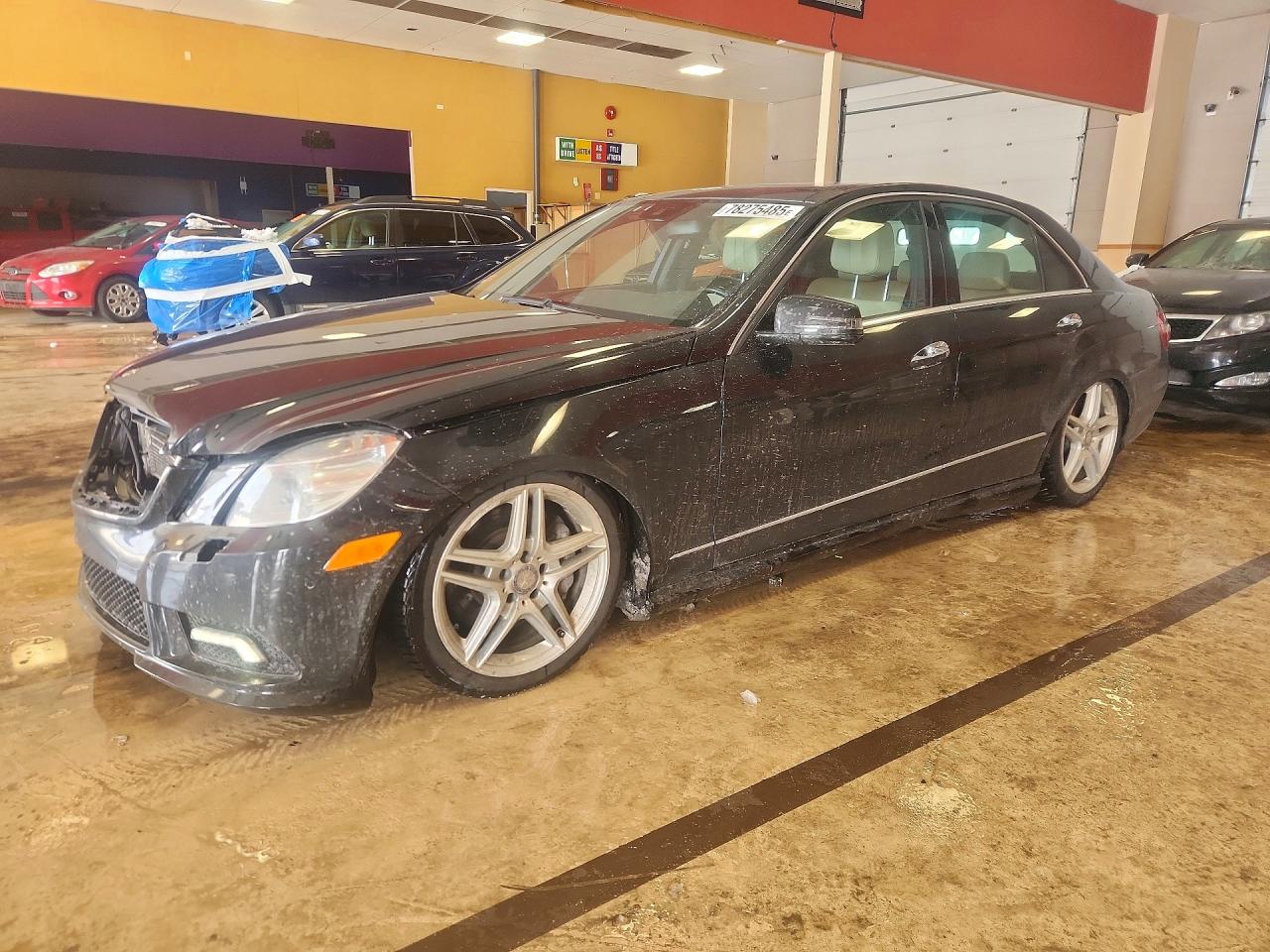 2011 Mercedes-Benz E 550 Luxury, VIN WDDHF9AB5BA356484 — Front end