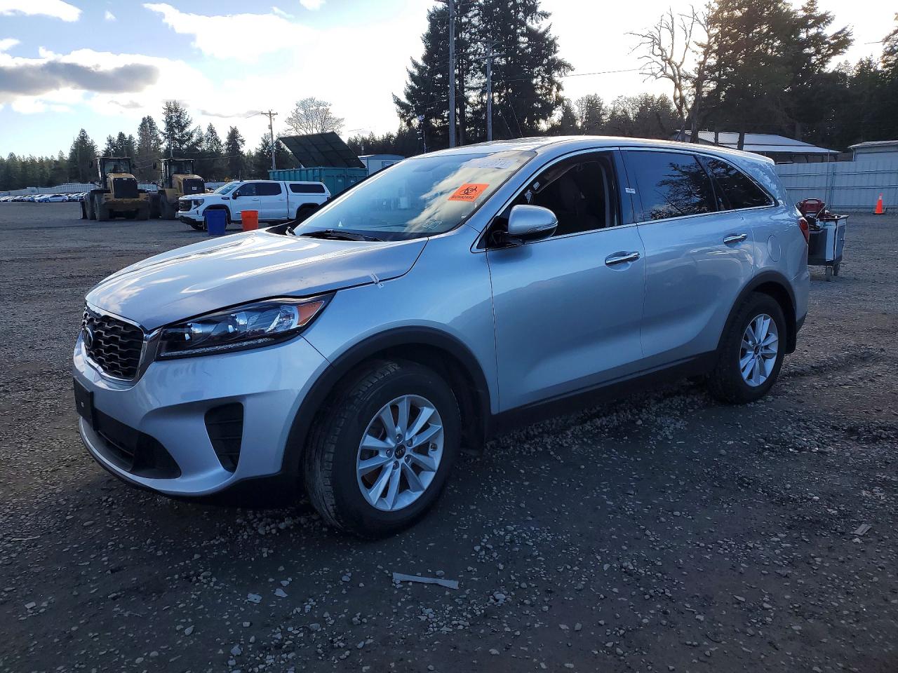 2019 Kia Sorento LX, VIN 5XYPG4A38KG577592 — Biohazard / chemical