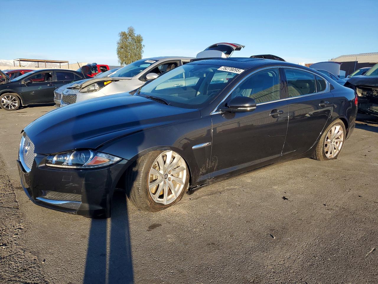 2013 Jaguar XF RWD, VIN SAJWA0ES3DPS75278 — Undercarriage
