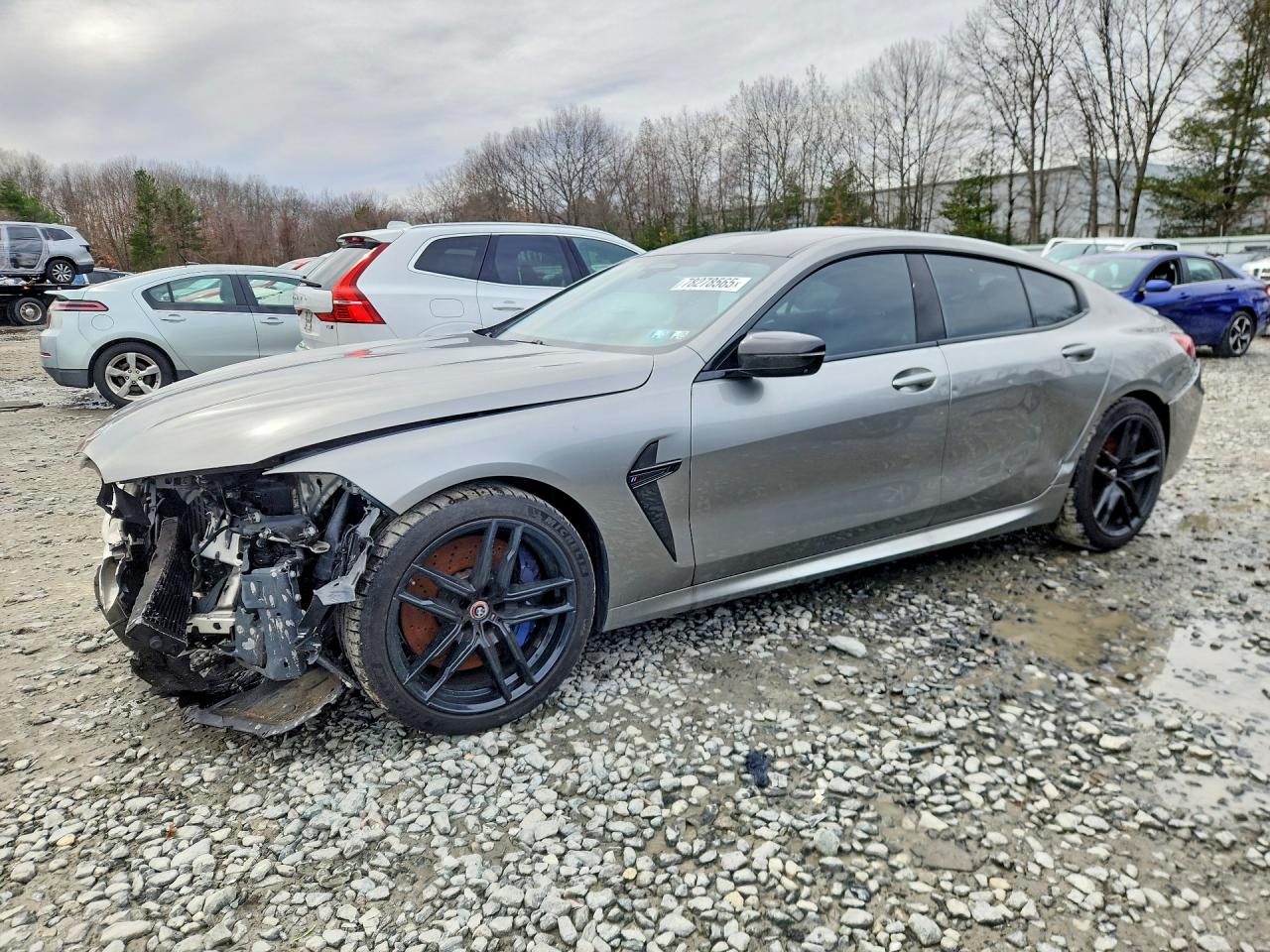 2020 BMW M8 Competition, VIN WBSGV0C03LCD79439 — Front end