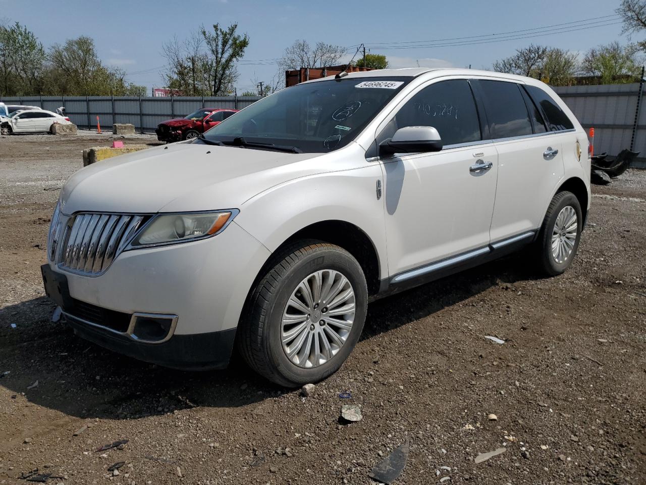 2011 Lincoln MKX, VIN 2LMDJ8JK0BBJ27541 — Burn