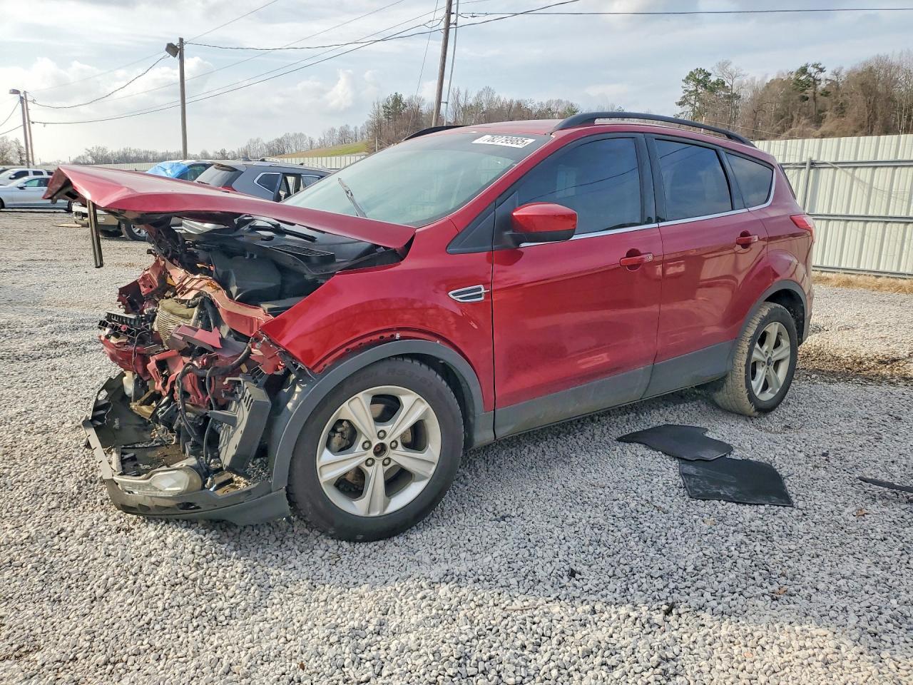 2015 Ford Escape SE, VIN 1FMCU0GX9FUB11809 — Front end