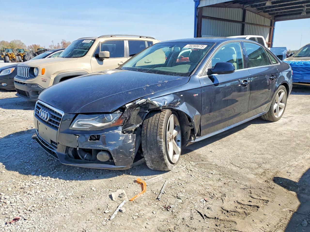 2012 Audi A4 Premium Plus, VIN WAUFFAFLXCN016677 — Side