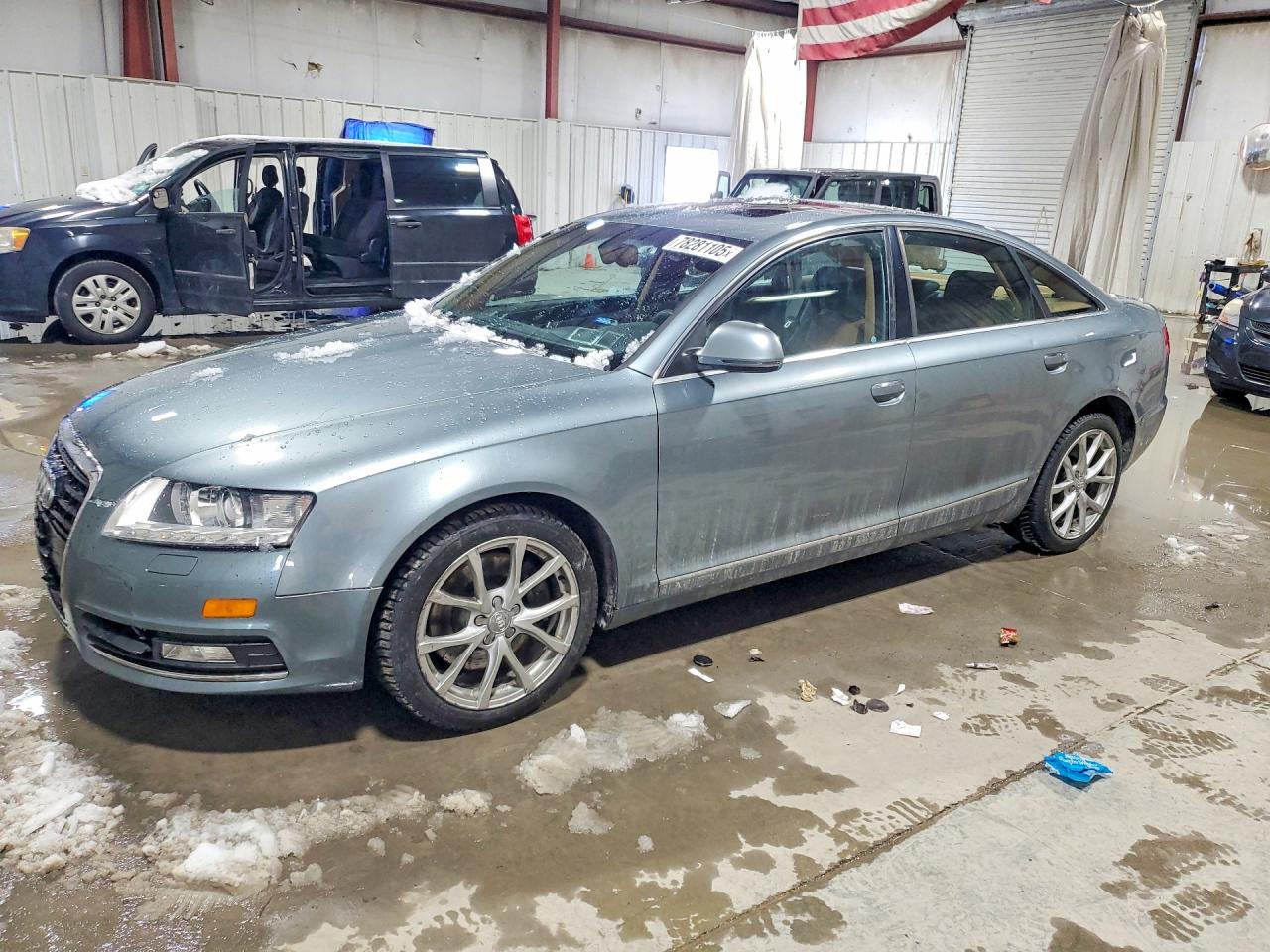 2009 Audi A6 Premium Plus, VIN WAUSG74F49N038453 — Front end