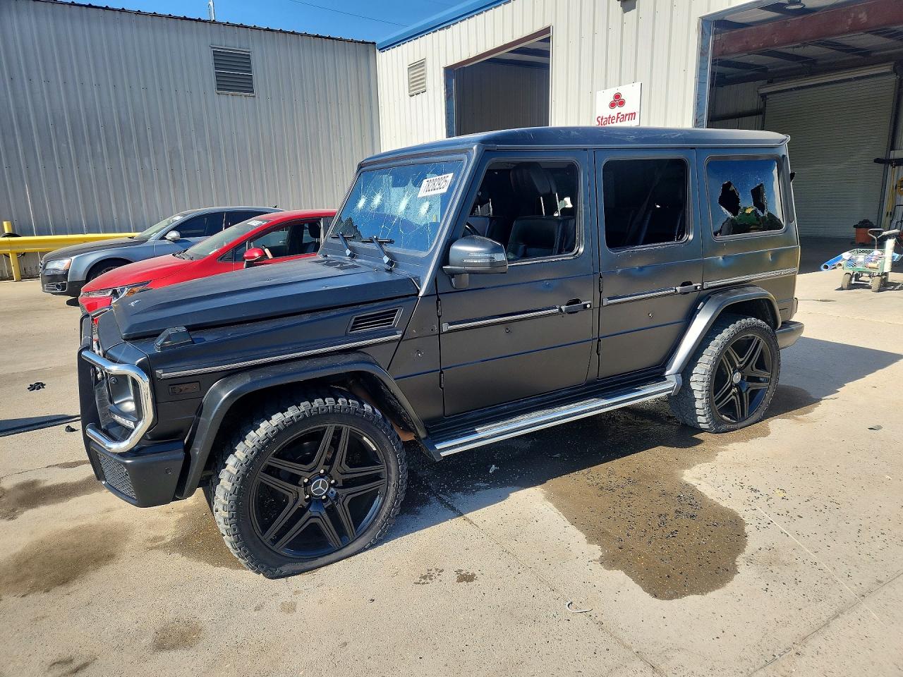 2016 Mercedes-Benz G 550, VIN WDCYC3KF3GX252172 — Vandalism