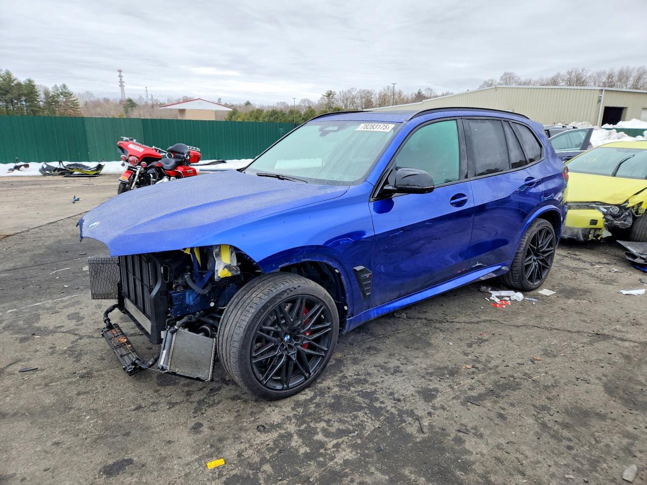 2024 BMW X5 M Competition, VIN 5YM13ET01R9V69704 — Front end