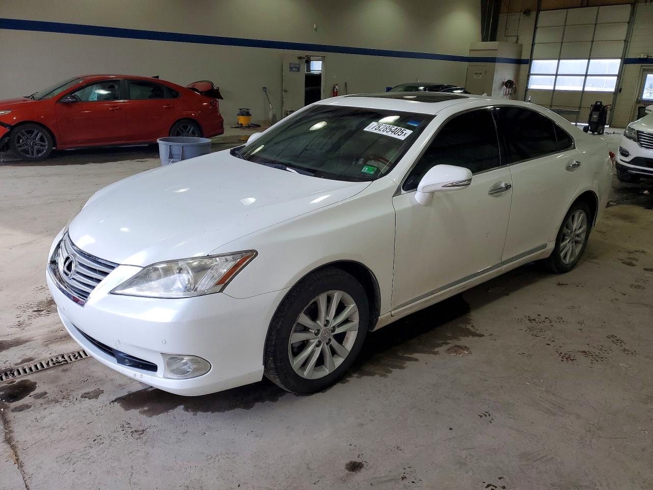 2010 Lexus ES 330, VIN JTHBK1EGXA2358547 — Interior fire