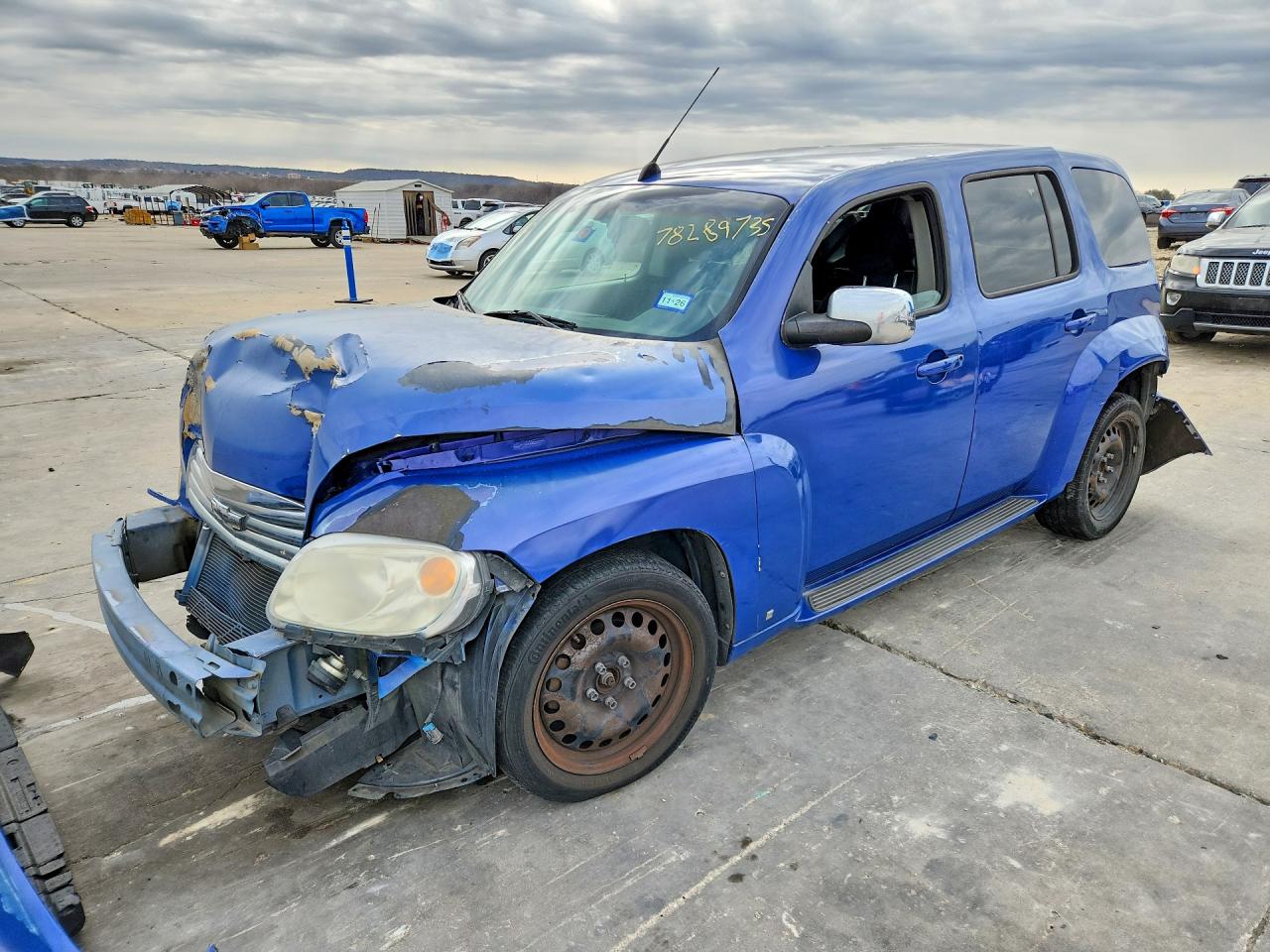 2009 Chevrolet HHR LS, VIN 3GNCA13B39S585652 — Rear end