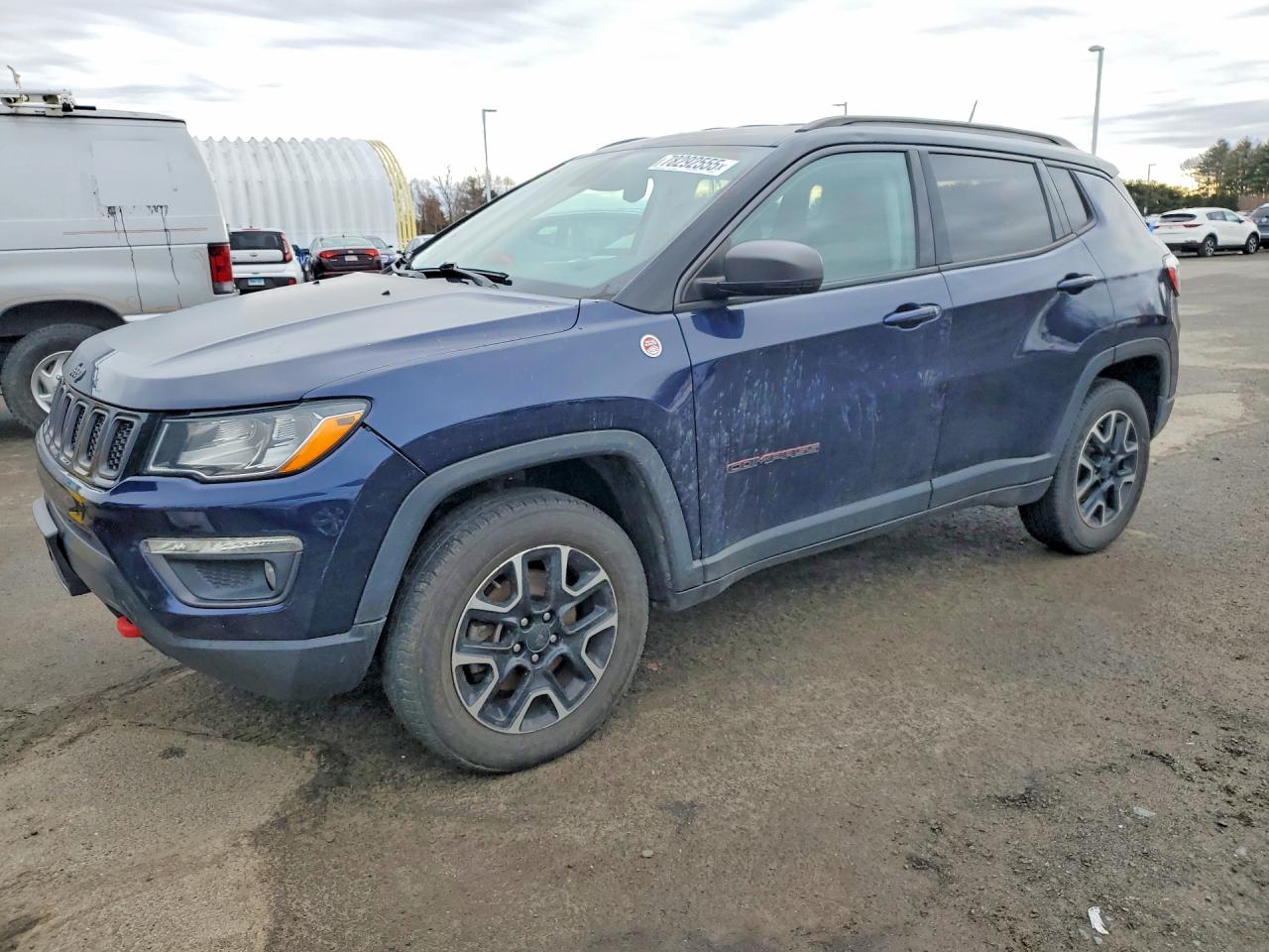 2020 Jeep Compass Trailhawk, VIN 3C4NJDDBXLT203314 — Minor dents and scratches