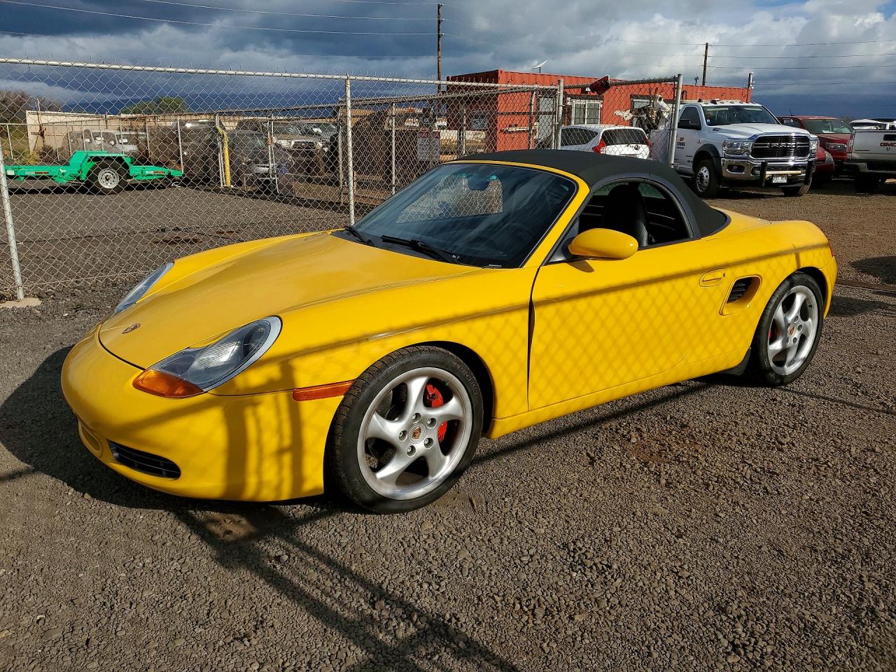 2000 Porsche Boxster S, VIN WP0CB2984YU661594 — Side
