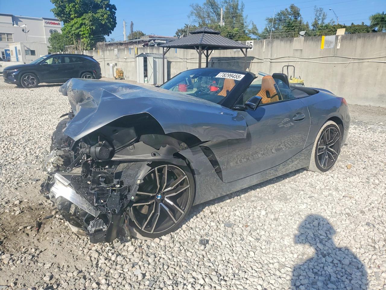 2024 BMW Z4 sDrive30i, VIN WBAHF3C08RWY33664 — Фото с аукциона 1 of 14