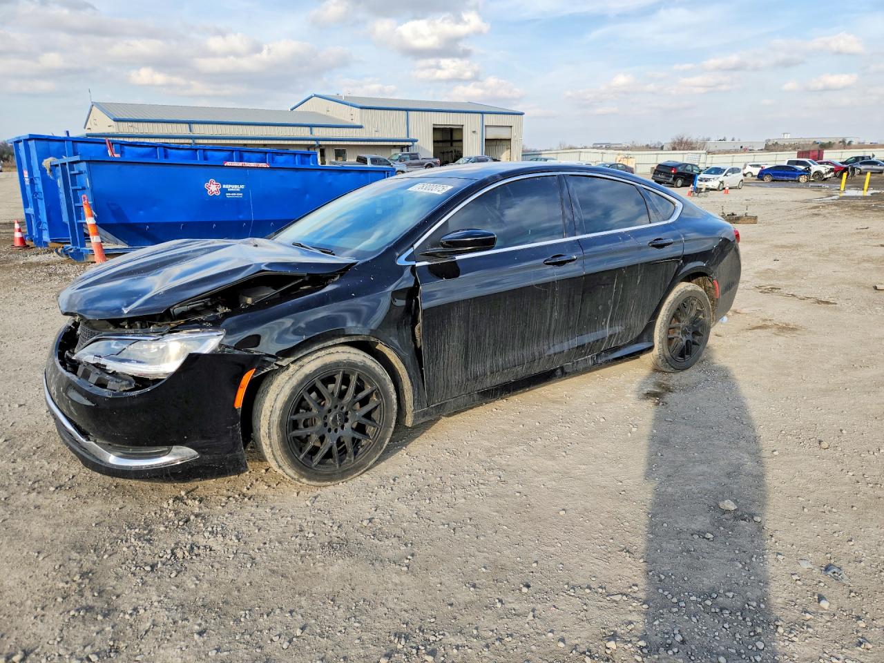 2015 Chrysler 200 Limited, VIN 1C3CCCABXFN504576 — Front end