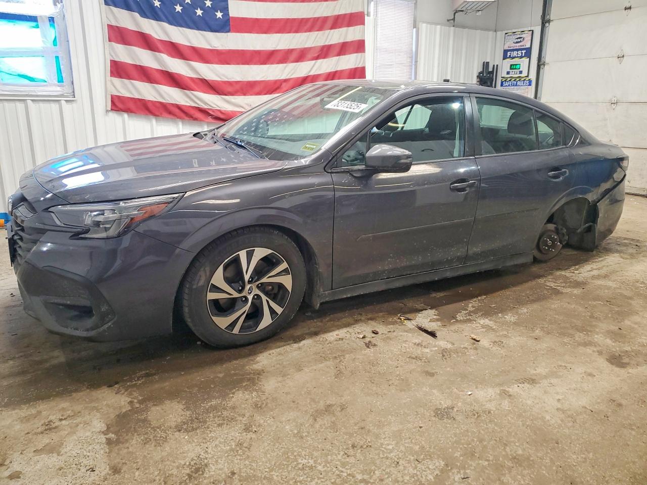 2023 Subaru Legacy Premium, VIN 4S3BWAF65P3014722 — Зад