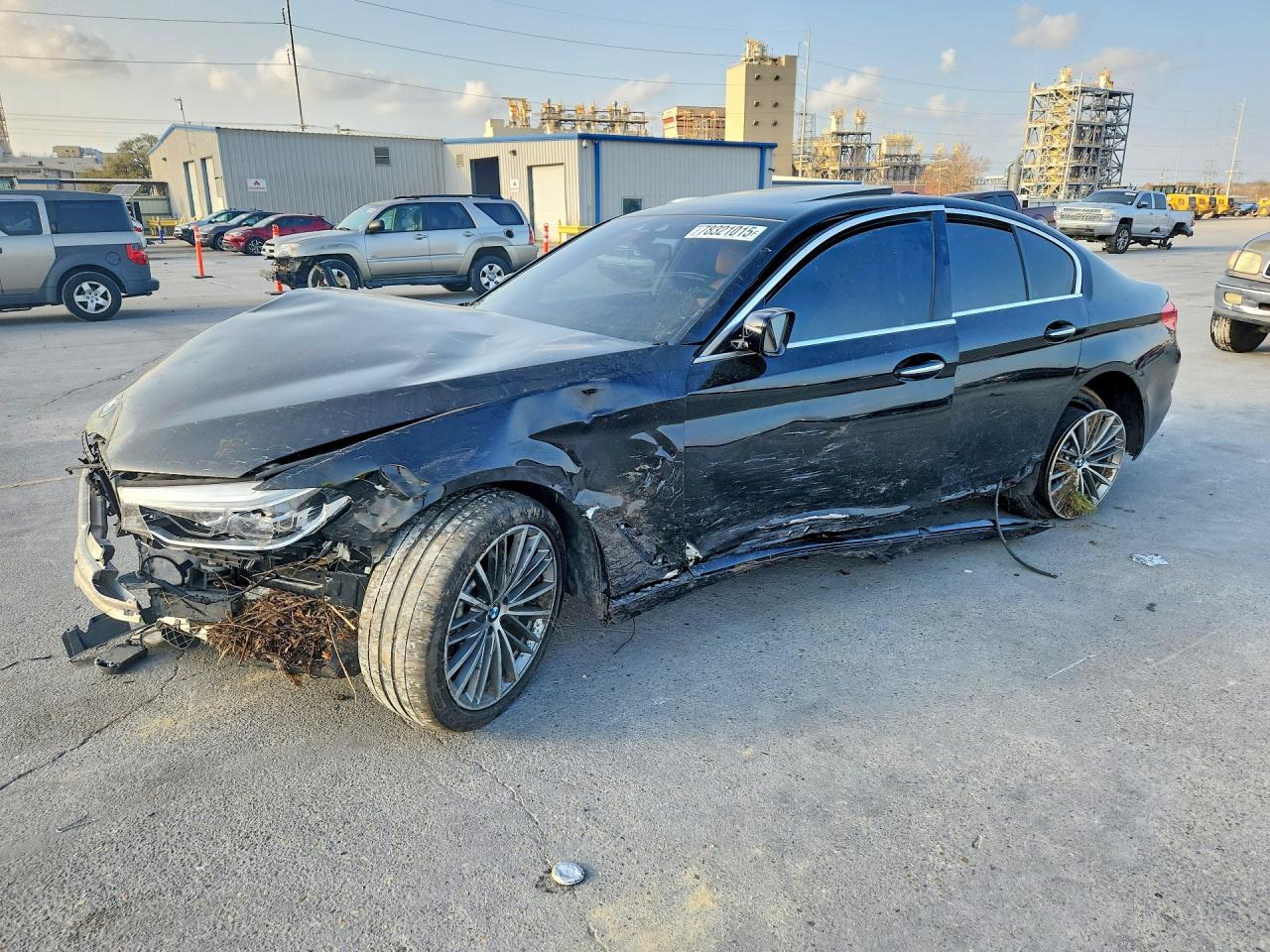 2018 BMW 5 Series 540i, VIN WBAJE5C56JWA97472 — Front end