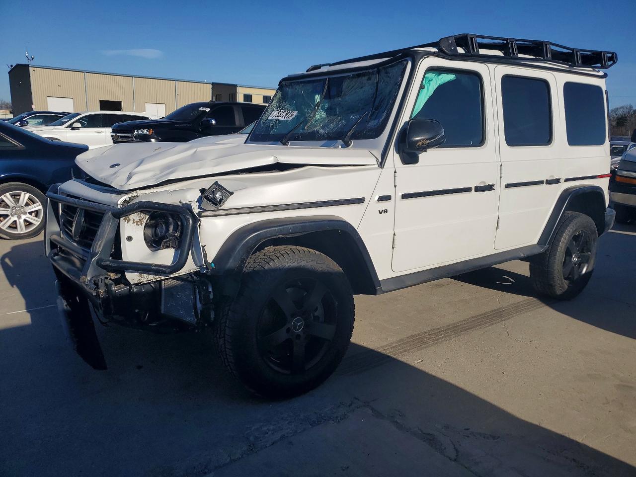 2022 Mercedes-Benz G 550, VIN W1NYC6BJ2NX442451 — Front end
