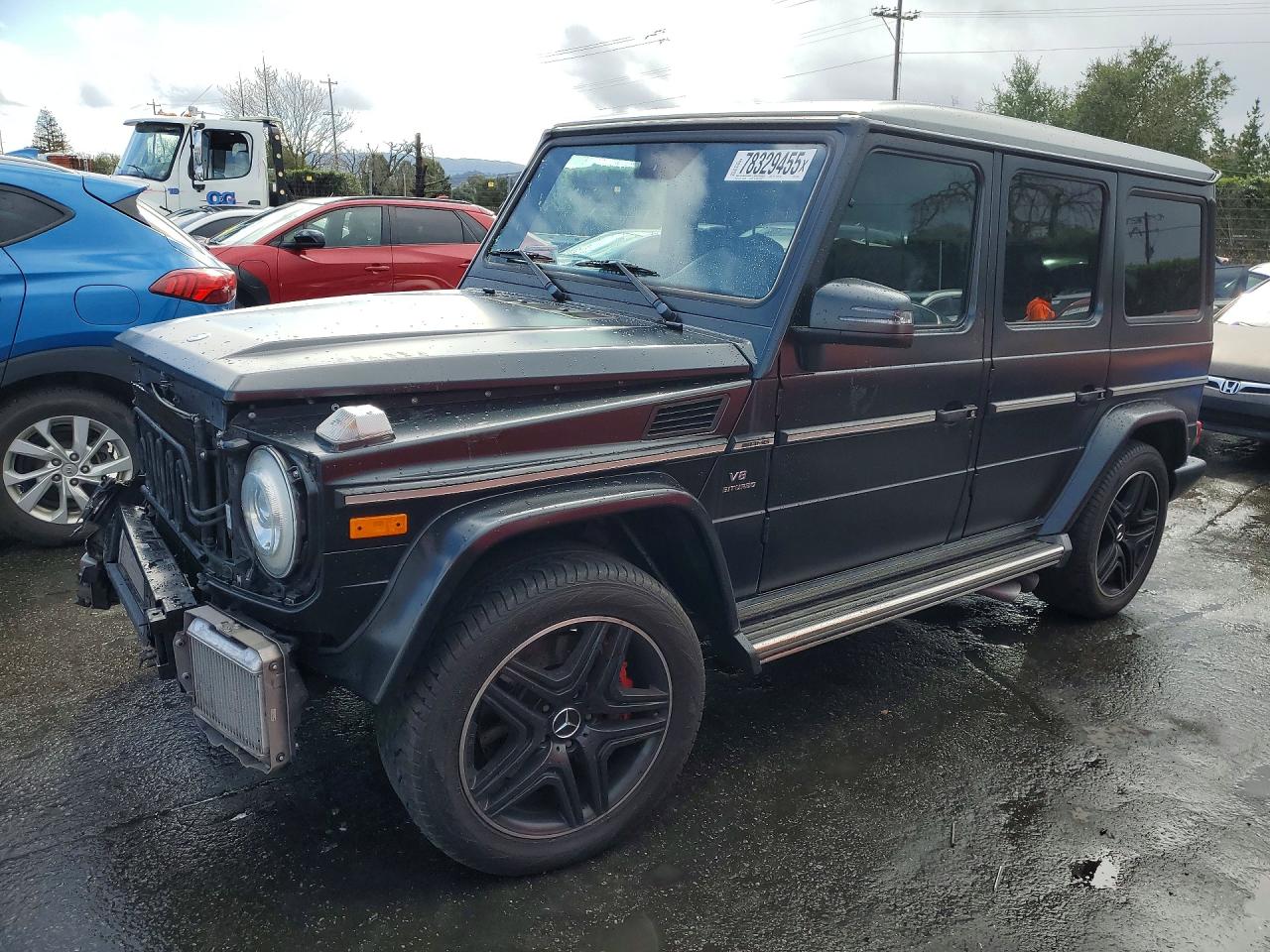 2017 Mercedes-Benz G 63 AMG, VIN WDCYC7DFXHX276944 — Front end