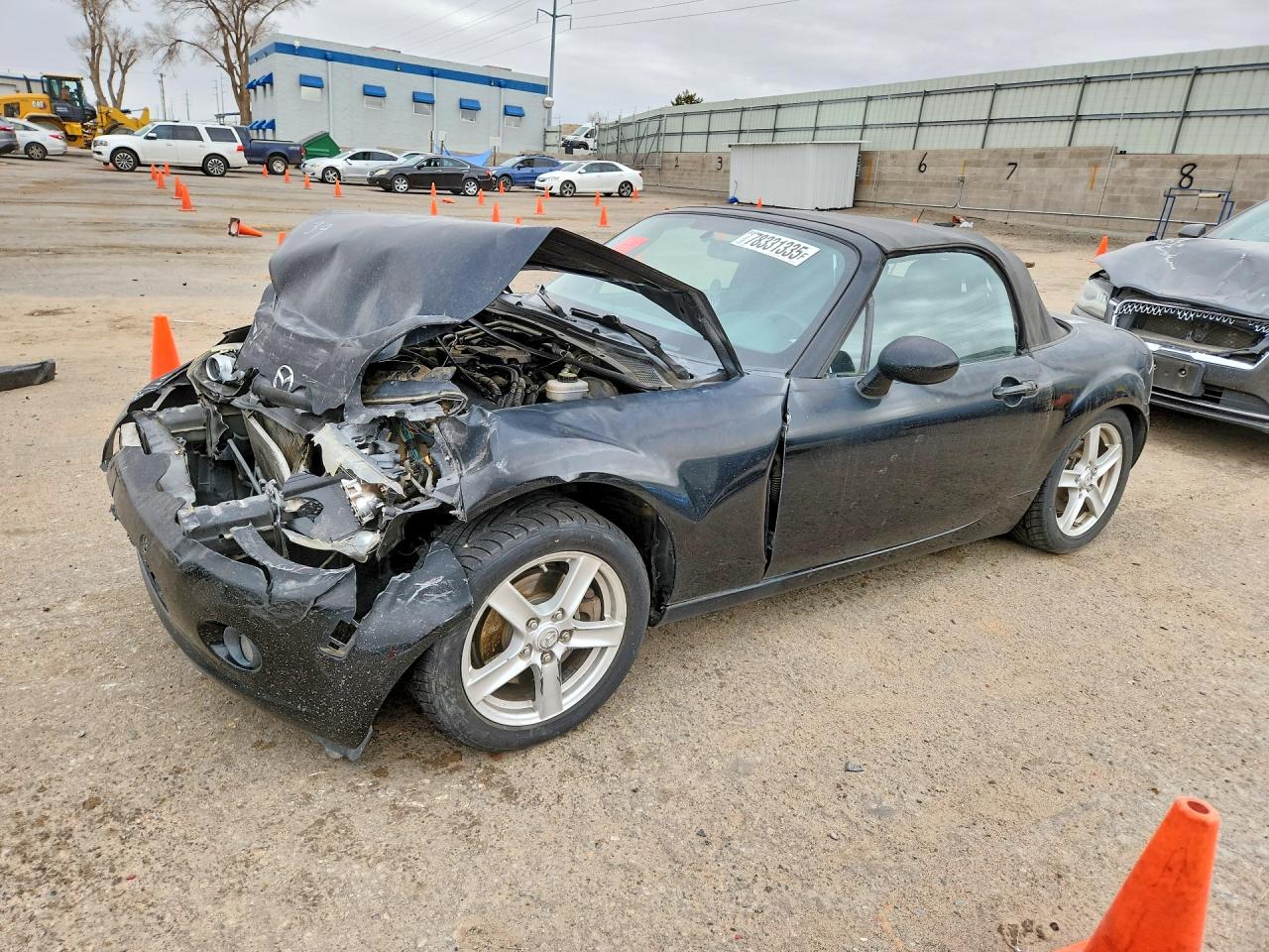 2008 Mazda MX-5 Miata Touring, VIN JM1NC25F780146610 — Front end