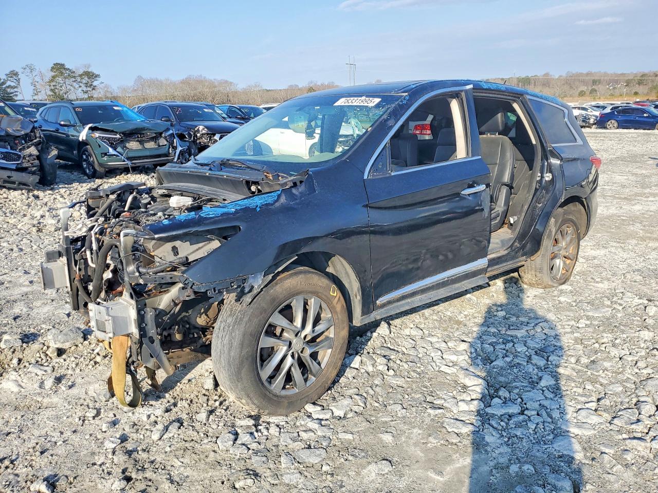 2013 Infiniti JX35, VIN 5N1AL0MM2DC338413 — All over