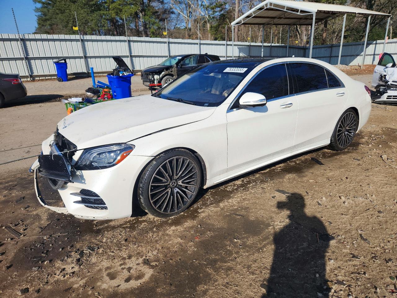 2019 Mercedes-Benz S 560, VIN WDDUG8DB5KA468932 — Front end