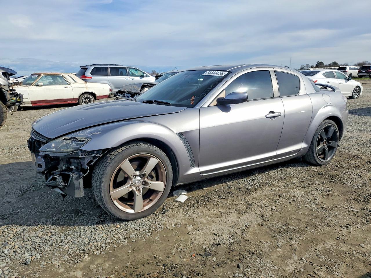 2005 Mazda RX-8, VIN JM1FE173X50154126 — Front end