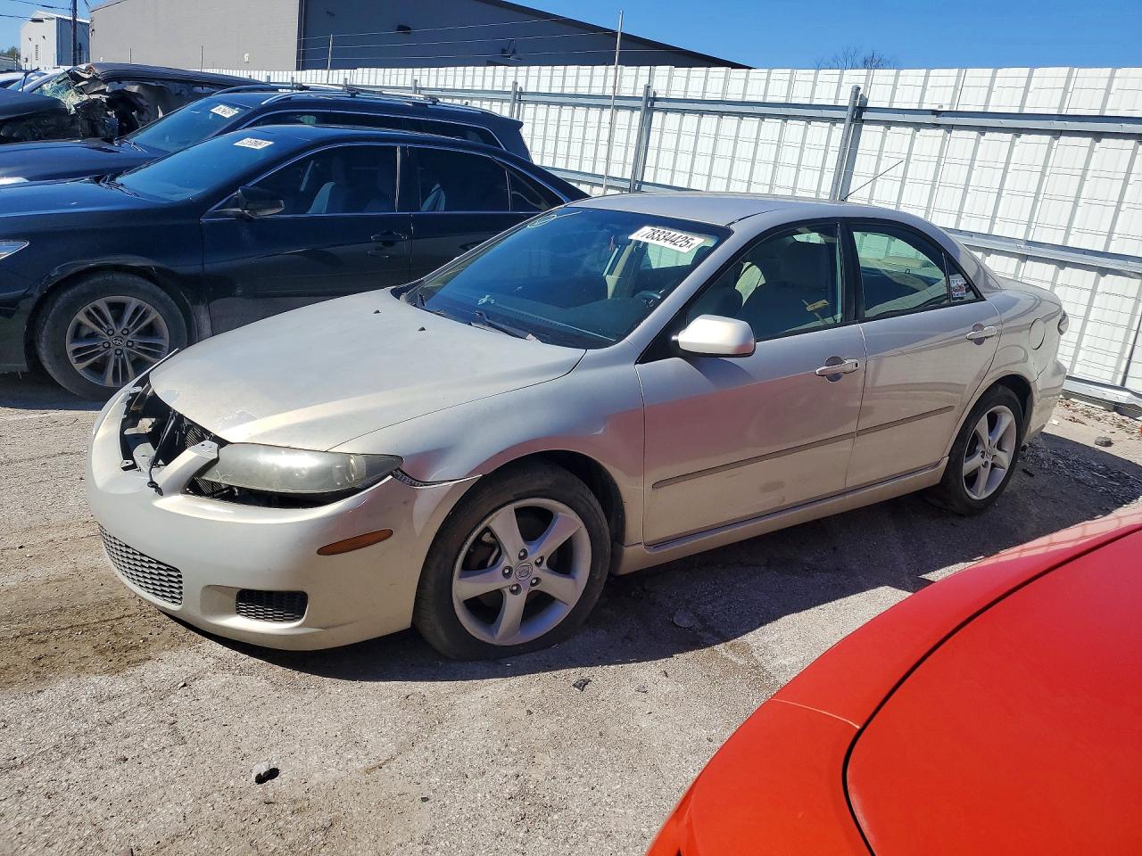2008 Mazda 6 i Sport VE, VIN 1YVHP80C685M05182 — Перед