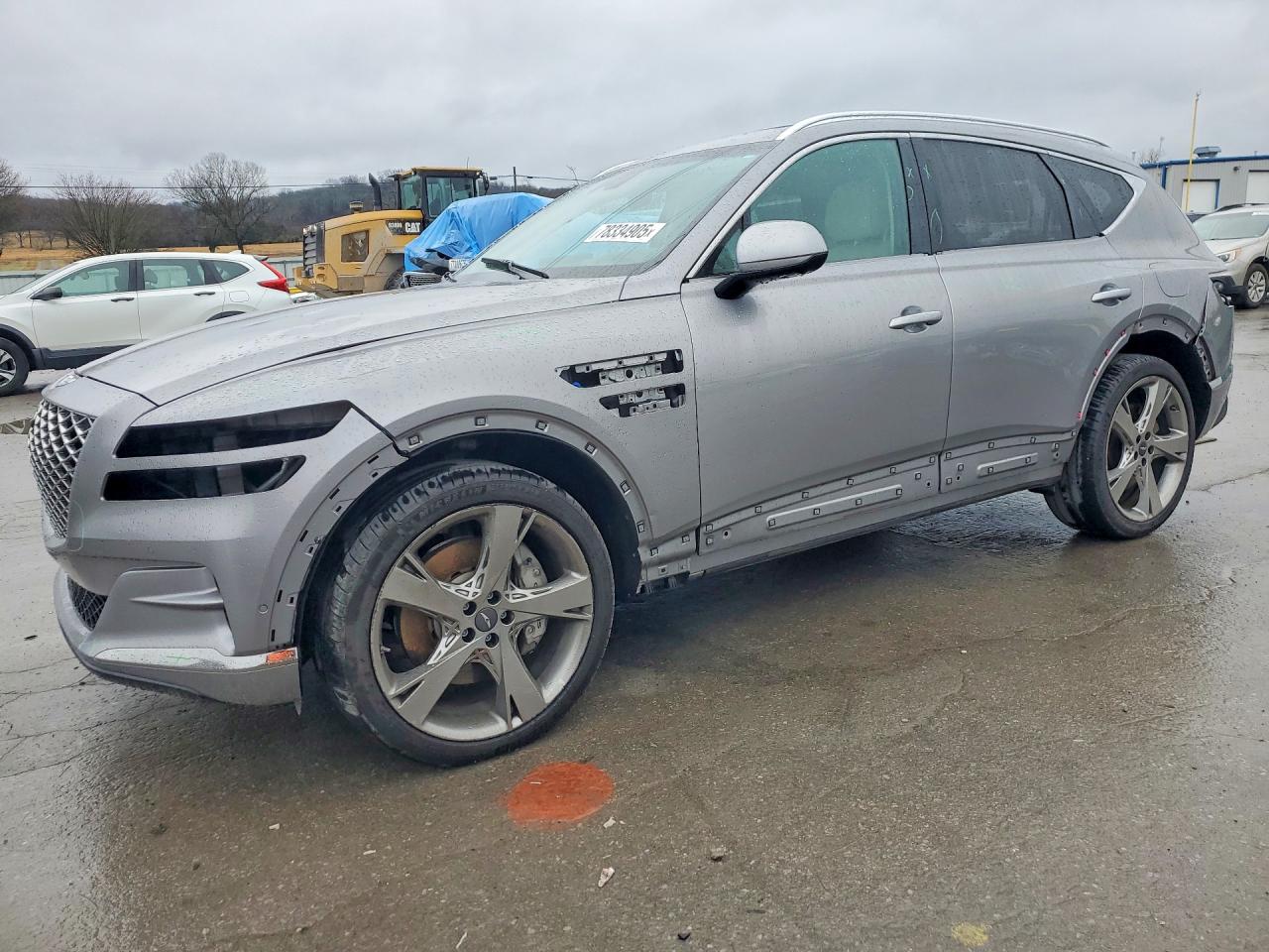 2021 Genesis GV80, VIN KMUHCESC1MU055132 — All over
