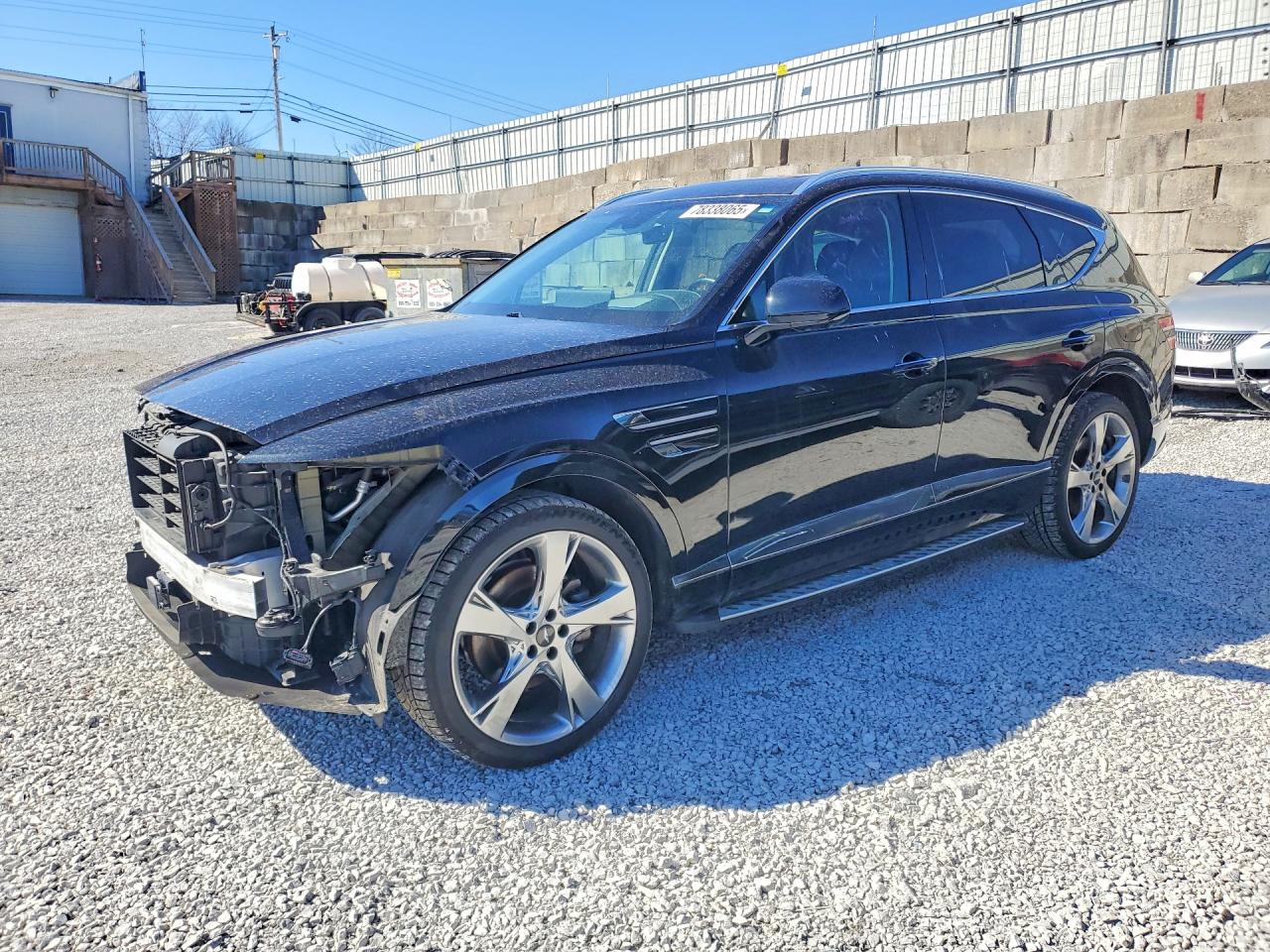 2021 Genesis GV80, VIN KMUHBDSB4MU066257 — Front end