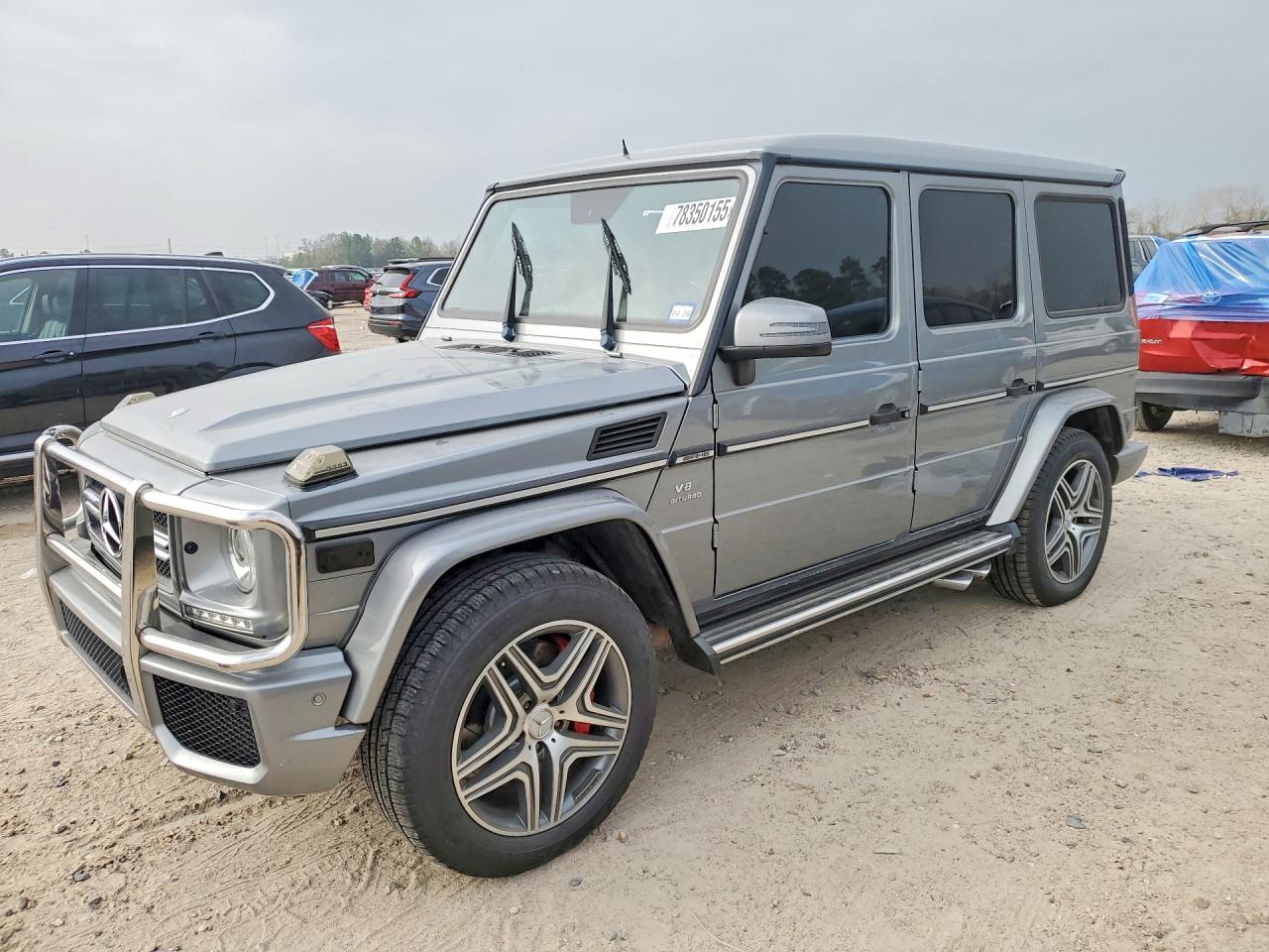 2013 Mercedes-Benz G 63 AMG, VIN WDCYC7DFXDX210114 — Engine fire