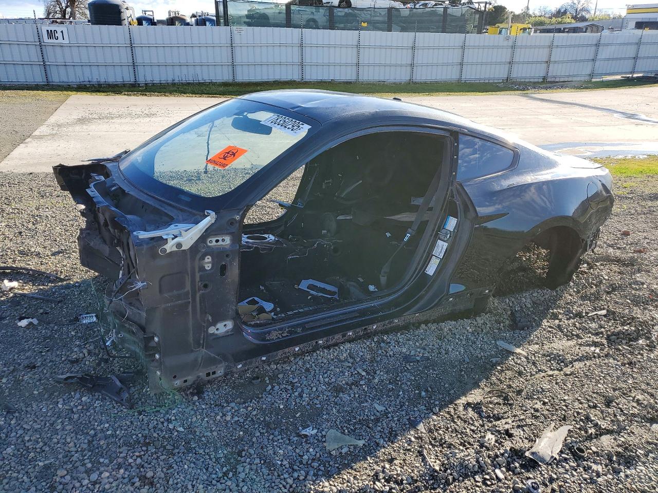 2015 Ford Mustang GT Premium, VIN 1FA6P8CF5F5376943 — Stripped