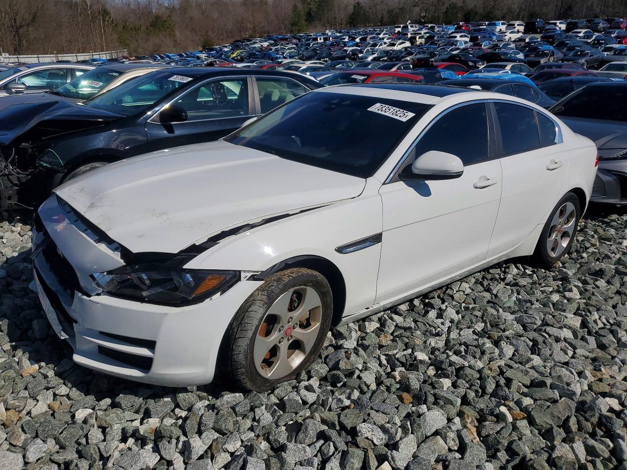 2017 Jaguar XE 25t, VIN SAJAR4BG5HA976228 — Front end