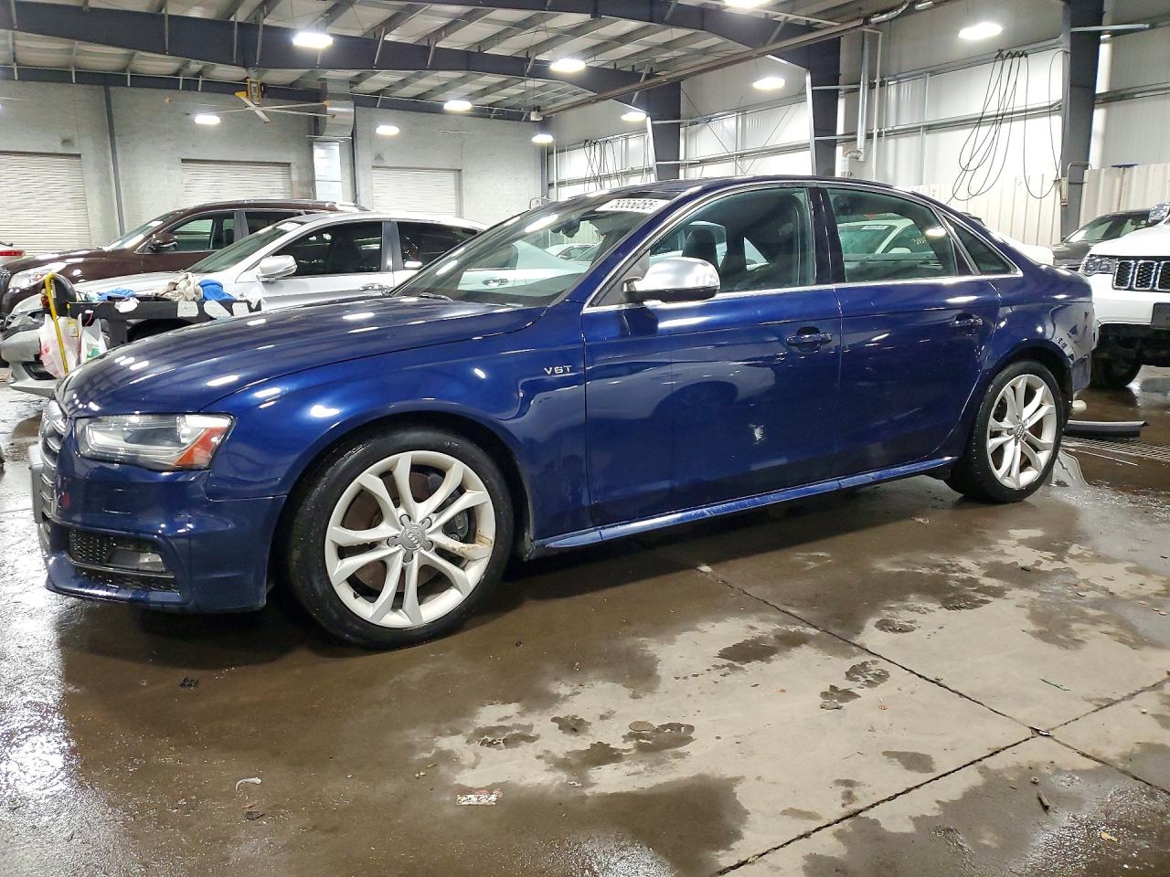 2013 Audi S4 Premium Plus, VIN WAUDGAFL9DA127265 — Зад