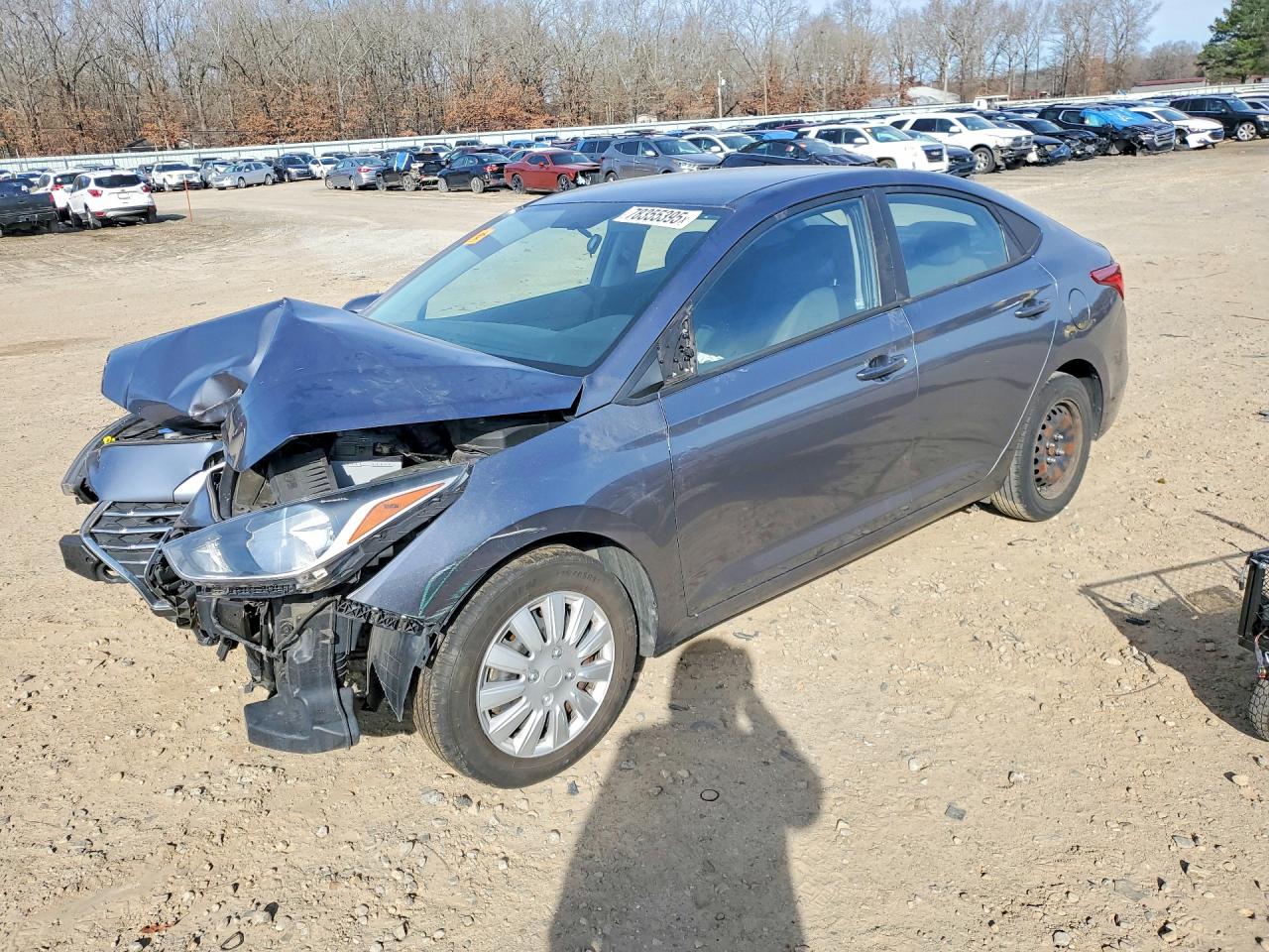 2020 Hyundai Accent SE, VIN 3KPC24A61LE096699 — Front end