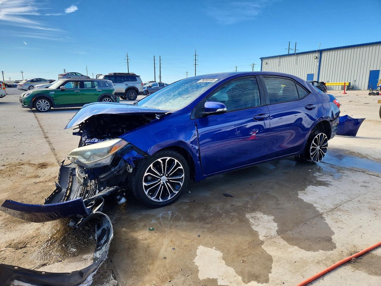 2015 Toyota Corolla LE Plus, VIN 2T1BURHE5FC391209 — Front end