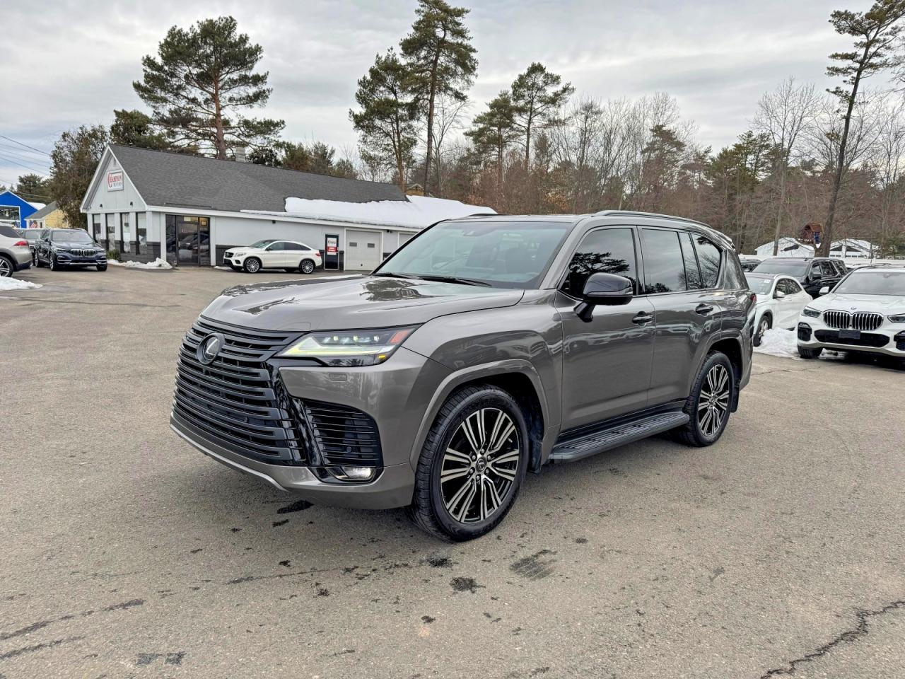 2022 Lexus LX 600 Luxury, VIN JTJGB7CX0N4003391 — Мелкие вмятины и царапины