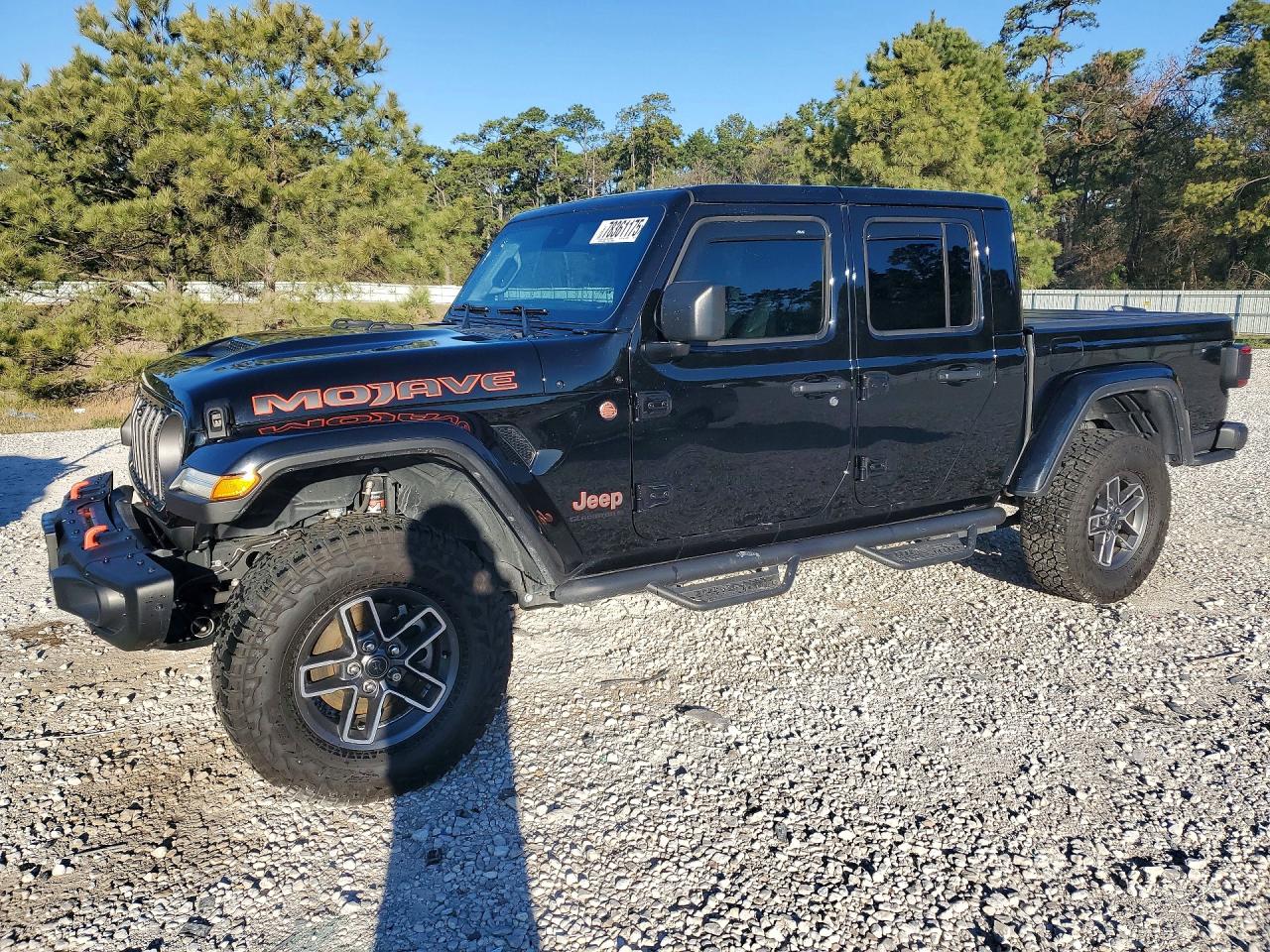 2024 Jeep Gladiator Mojave, VIN 1C6JJTEG7RL112063 — Interior fire