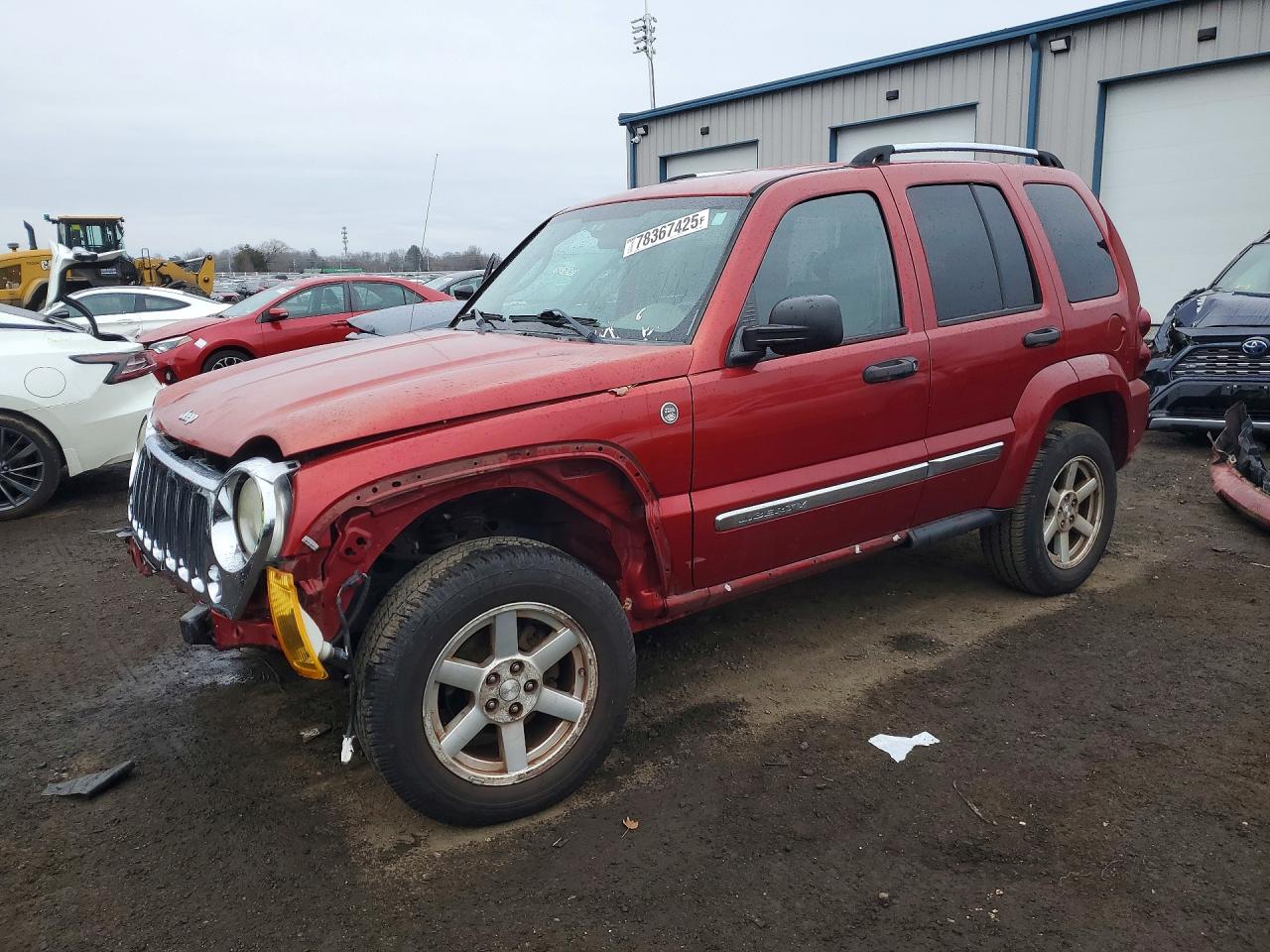 2006 Jeep Liberty Limited, VIN 1J4GL58K46W134213 — Front end