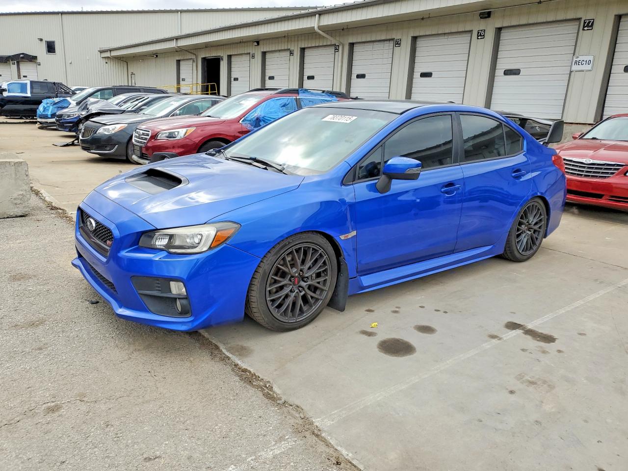2015 Subaru WRX STI, VIN JF1VA2P61F9835334 — Minor dents and scratches