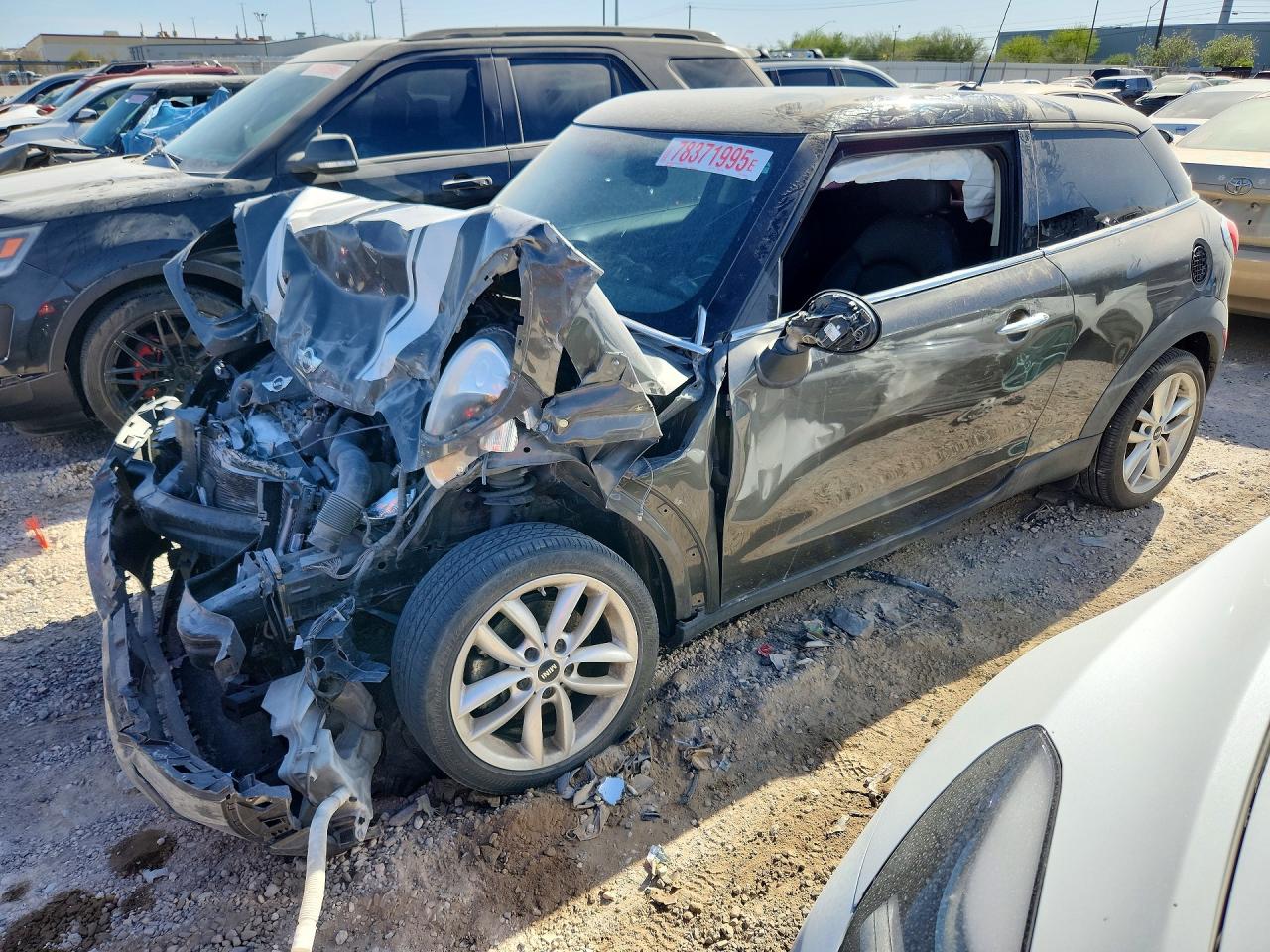 2013 MINI Paceman, VIN WMWSS1C50DWN46488 — Front end