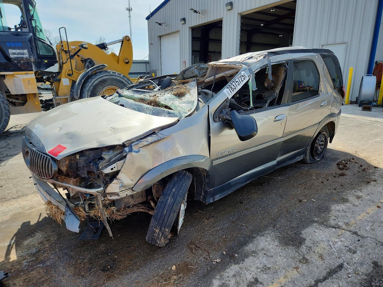 2002 Buick Rendezvous CX, VIN 3G5DA03E62S570917 — Rollover
