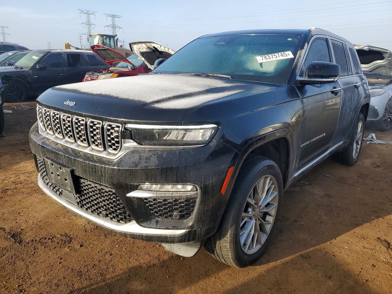 2023 Jeep Grand Cherokee Summit, VIN 1C4RJHEG1PC552432 — Rear end