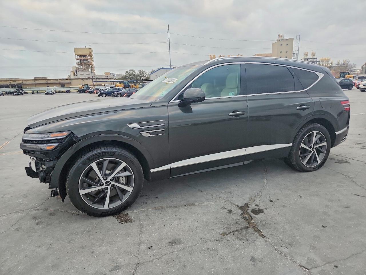 2025 Genesis GV80 Advanced, VIN KMUHBESB8SU276539 — Front end